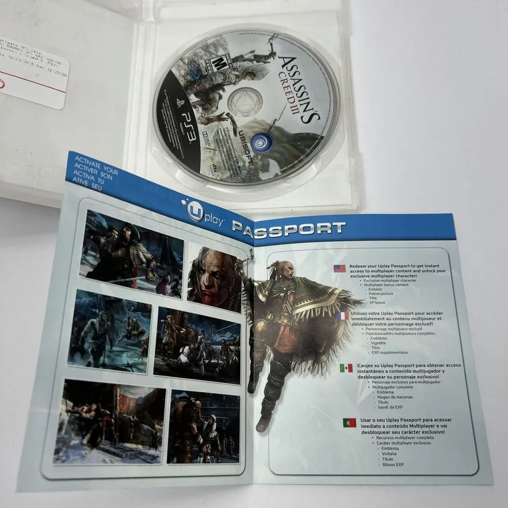 Sniper Elite V2 Silver Star Edition Assassins Creed III Bundle Lot PS3 Sony